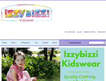 Tablet Screenshot of izzybizzi.com.au